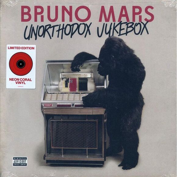Bruno Mars - Unorthodox Jukebox (ltd. ed.) (red vinyl) - Vinyl LP - Picture 1 of 2